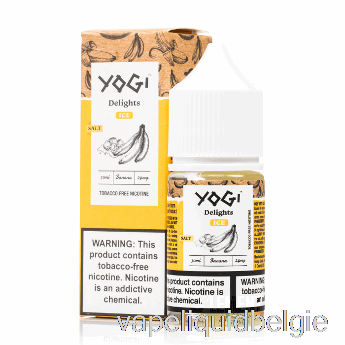 Vape Smaken Banaan Ijszouten - Yogi Lekkernijen - 30ml 50mg